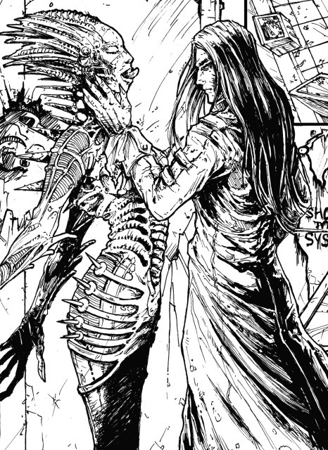 Mi ezzel a Bloodlust 3. számának limitált kiadásából származó panelrészlettel szeretnénk megemlékezni a Mesterről, valamint tiszteletünket kifejezni munkássága iránt.