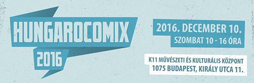 Hungarocomix 2016 képregényes banner